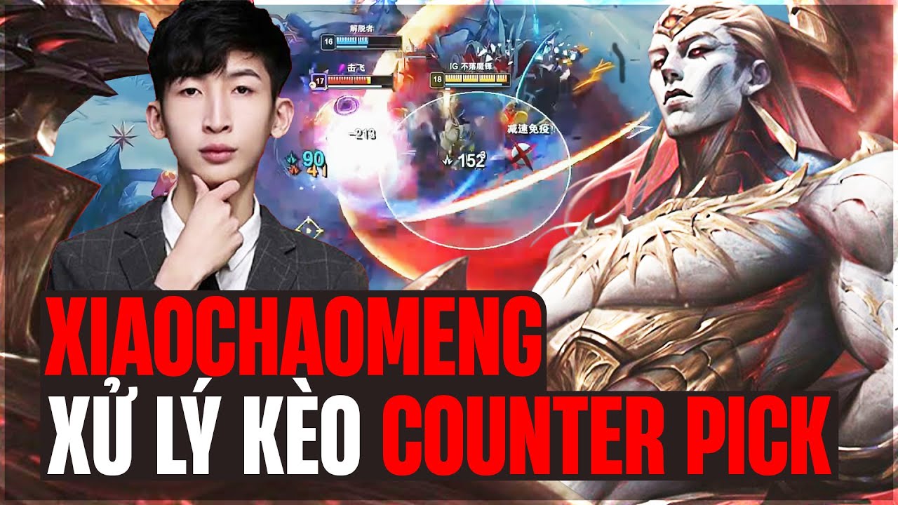XIAOCHAOMENG VÀ CÁCH XỬ LÝ KÈO BỊ COUNTERPICK ZAAHEN VS JAX  KHIẾN ĐỐI THỦ BỊ BÓP NGHẸT HOÀN TOÀN