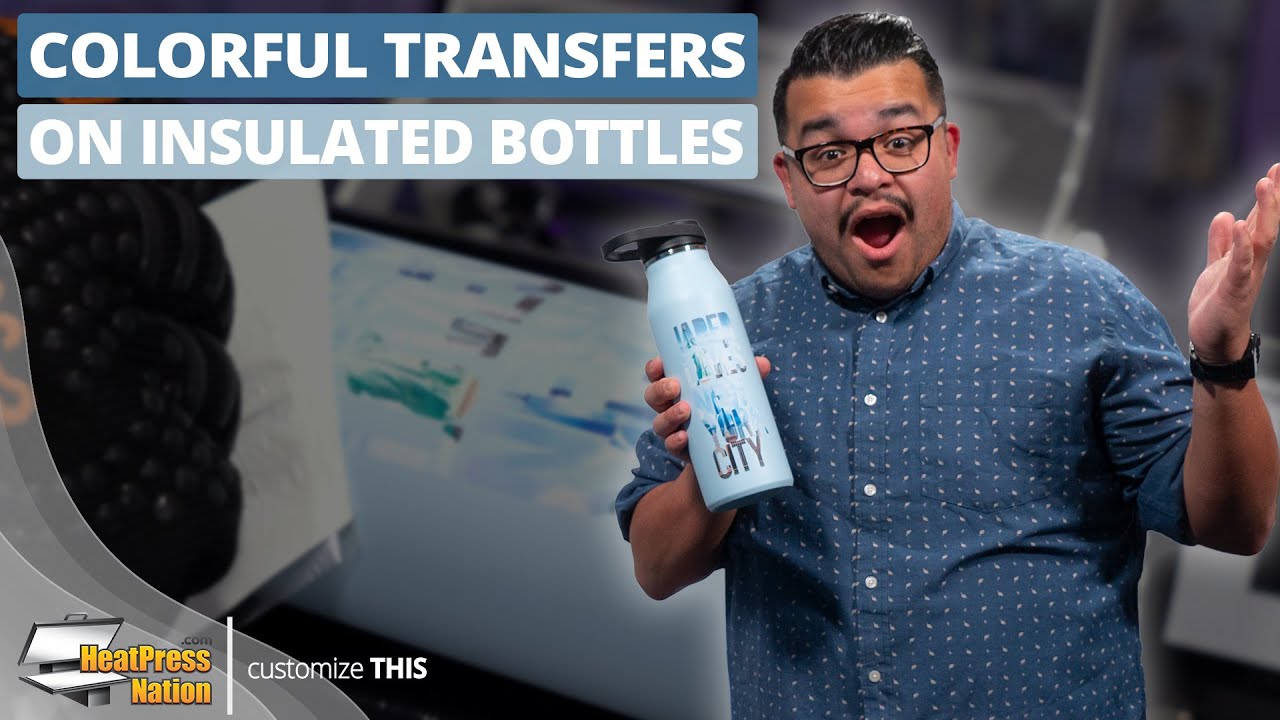 How To Decorate Insulated Bottles With FOREVER Multi-Trans