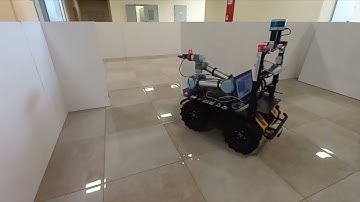 Passing the narrow doorway with PolySAP MPC local planner