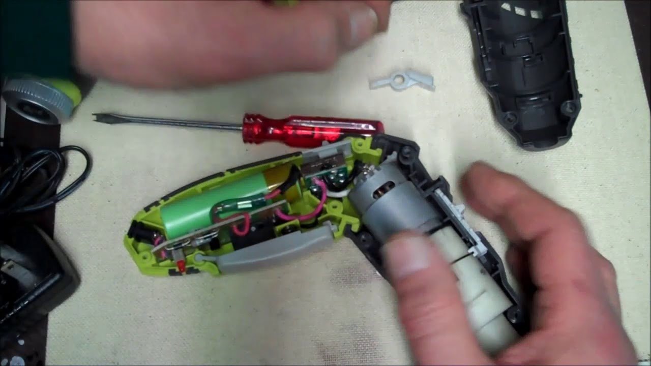 Fix Ryobi HP44L Quickturn Cordless Lithium Ion Screwdriver Repair - YouTube