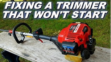 Troybilt 4cycle trimmer won
