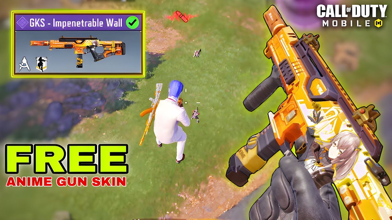 *FREE* GKS – IMPENETRABLE WALL 🔥 SKIN is SO CLEAN 💥 | BEST GKS BR GUNSMITH in CODM 🛡️