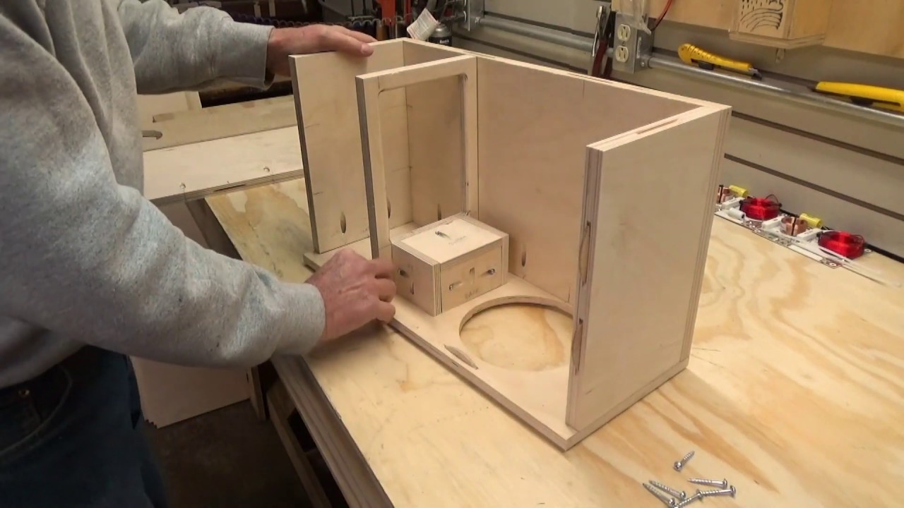 Knock Down Flat Pack Speaker