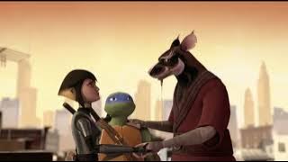 TMNT 2012 - Ghost Splinter says goodbye to his family