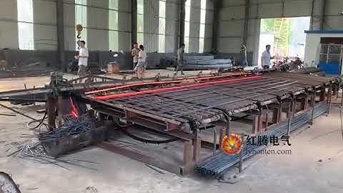 small steel rebar plant continuous casting rolling production line#shorts