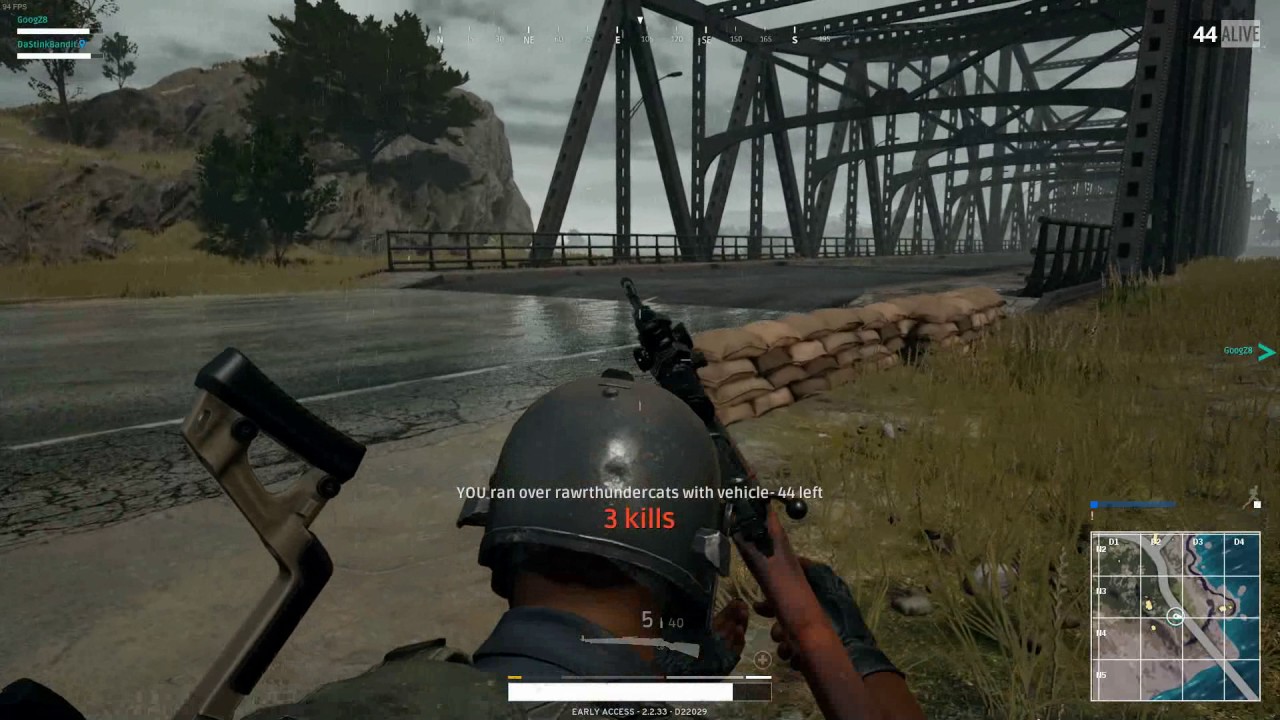 Battleground's Kill Spree's and Insane Car Kills