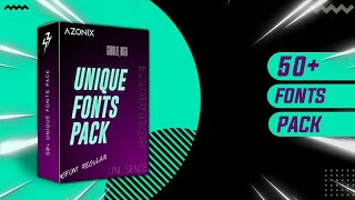 50+ Font Pack | MrSid screenshot 4