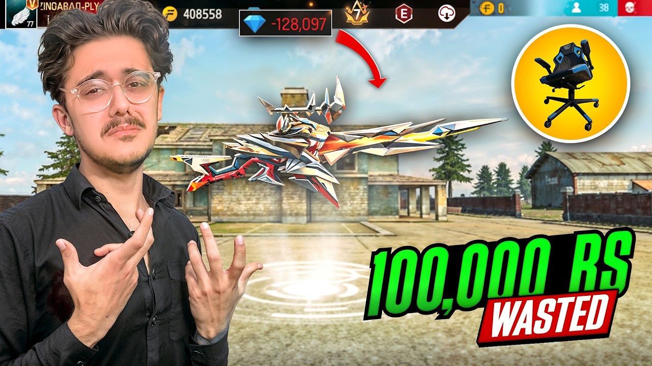 Wasted 1 Lakh RS Because of This Woodpecker Skin 😭 | Broke my Gaming Chair also