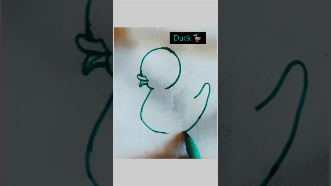 how to make a cute duck 🦆 