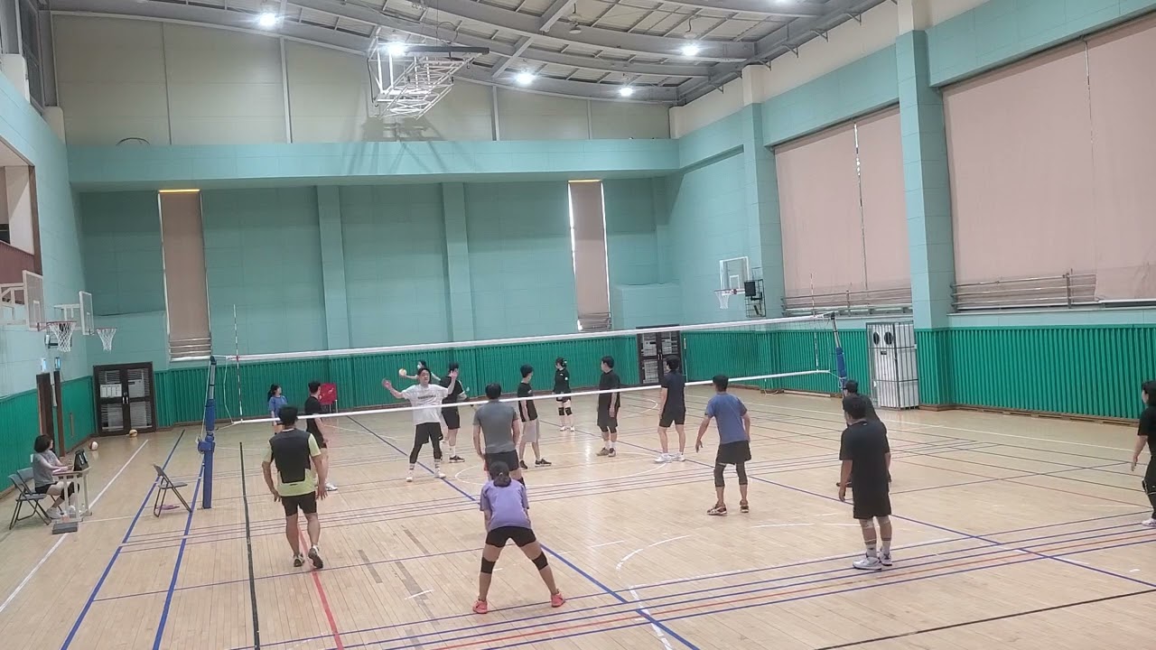 23.6.24 나인스 배구클럽 운동영상(남자게임)