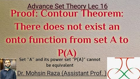 Set Theory Lec 16 Contour
