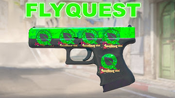 CS2 SHANGHAI STICKER CRAFT COMBOS🔥🔥- Glock 18 Gamma Doppler Emerald + FlyQuest Glitter Shanghai