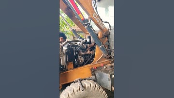 Case 770 Magnum backhoe loder work || jcb repair video #mechanic #satyamrmechanic #jcbvideo #shorts