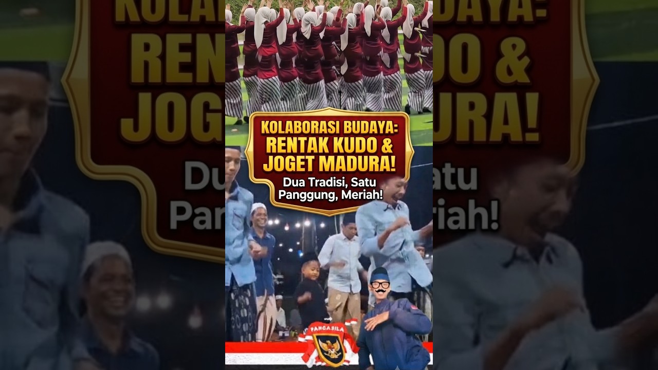 Dua Tradisi, Satu Goyangan! 🔥 Rentak Kudo x Joget Madura | Part 5