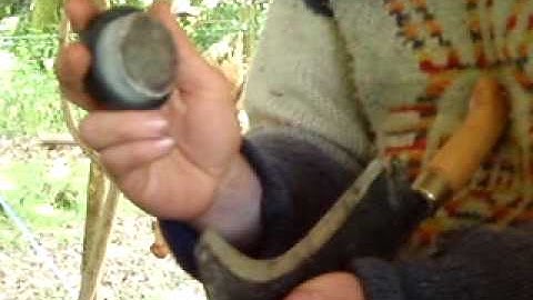 Sharpening Bill Hook