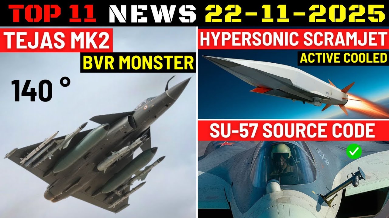 Indian Defence Updates : Tejas Mk2 BVR Monster,Su-57 Source Code Offer ...