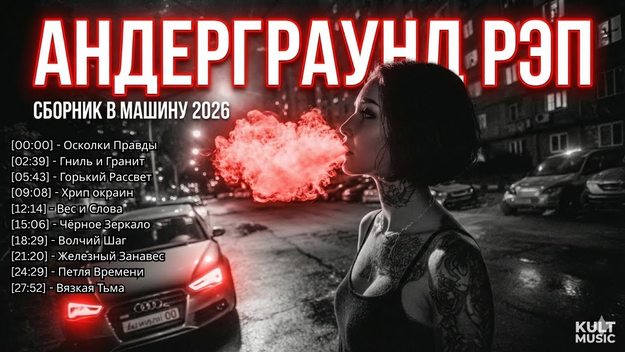Музыка в машину 2026 | ВЕС БОЛИ ❄️ Мрачный рэп микс 2026 | Underground Rap Mix Vol.4