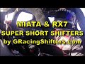 Miata Short Shifter by GRacing Shifters Mazda Motorsports ( IRP CAE )