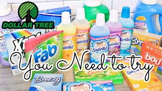 $1 DOLLAR TREE LAUNDRY DETERGENT |CLEANING PRODUCTS PEOPLE ARE OVERLOOKING REVIEW | SHANETTADIYLIFE