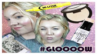 FULL FACE USING ONLY HIGHLIGHTERS Challenge | Some Girl on YT✨