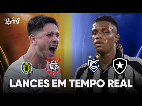ROSARIO CENTRAL X CORINTHIANS E CIENCIANO X BOTAFOGO | LIBERTADORES E COPA SUL-AMERICANA