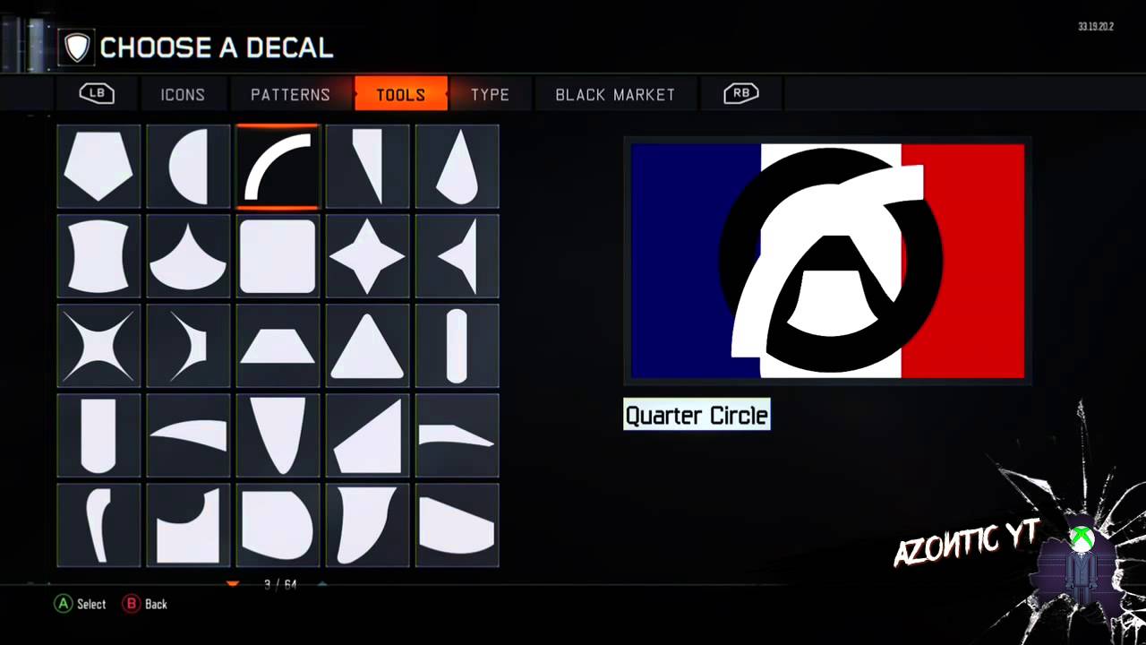 Cod Black Ops 3 Pray For Paris Logo Emblem Tutorial
