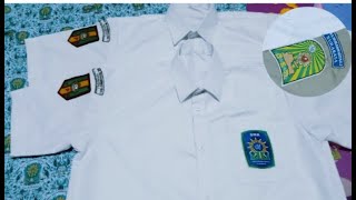 Cara Memasang Bet Atribut Lambang Seragam Sma 2 Muhammadiyah Surabaya, Tepat Dan Mudah