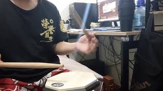 20200803 Traditional Grip Practice R8L8 bpm200