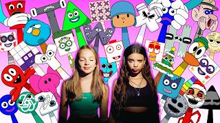 Sprunki Oc Sigma Boy Mega Compilation Pocoyo, Numberblocks, Save The Shapes