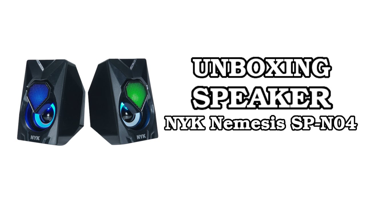 Unboxing SPEAKER NYK Nemesis SP-N04 (INDONESIA) | AMS VLOG
