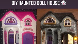 Haunted House DIYDIY Halloween decor? Monster High haunted doll house tutorial