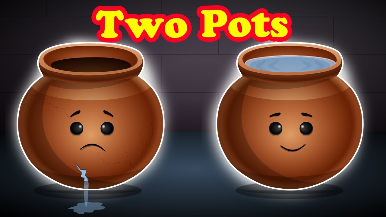 The Story of Two Pots English Moral Story  Animated Moral Storie  Fairy tales  English Stories