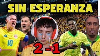 REACCIÓN Colombia vs Brasil ELIMINATORIAS MUNDIAL 2026
