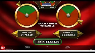 £3 - £20 Stake Gold Cash Big Spins Going All Out for 5 “Big Spins“ or Nothing. My Biggest Pie Ever screenshot 4