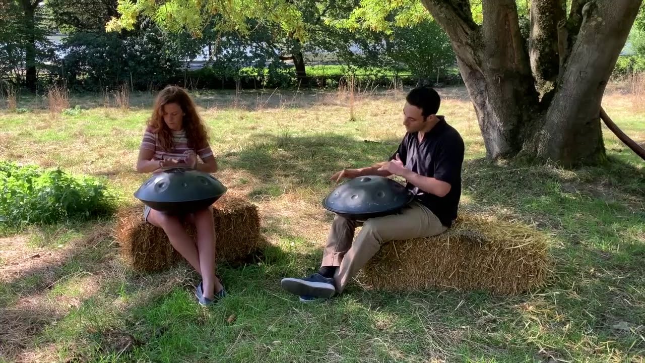 Handpan Relaxation - L'Ayasa - by Gerard Spencer & Jessica Lefebvre - Belgium - 4 minutes