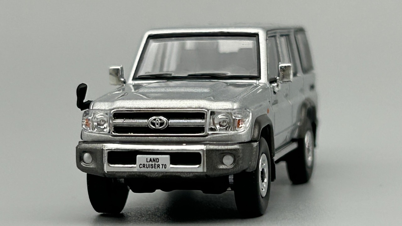 토요타 랜드크루저 70시리즈 LC76(1994) 마스디 1/64 다이캐스트 자동차 모형