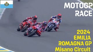 🏍️ MOTOGP RACE Results | 2024 Emilia Romagna Grand Prix | Misano Circuit, Martín? #EmiliaRomagnaGP 🏁