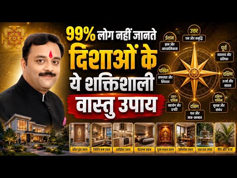 सिर्फ दिशाएं बदलते ही चमक उठेगी किस्मत, 99% लोग नहीं जानते ये चमत्कारी Vastu Tips | धन और सफलता उपाय