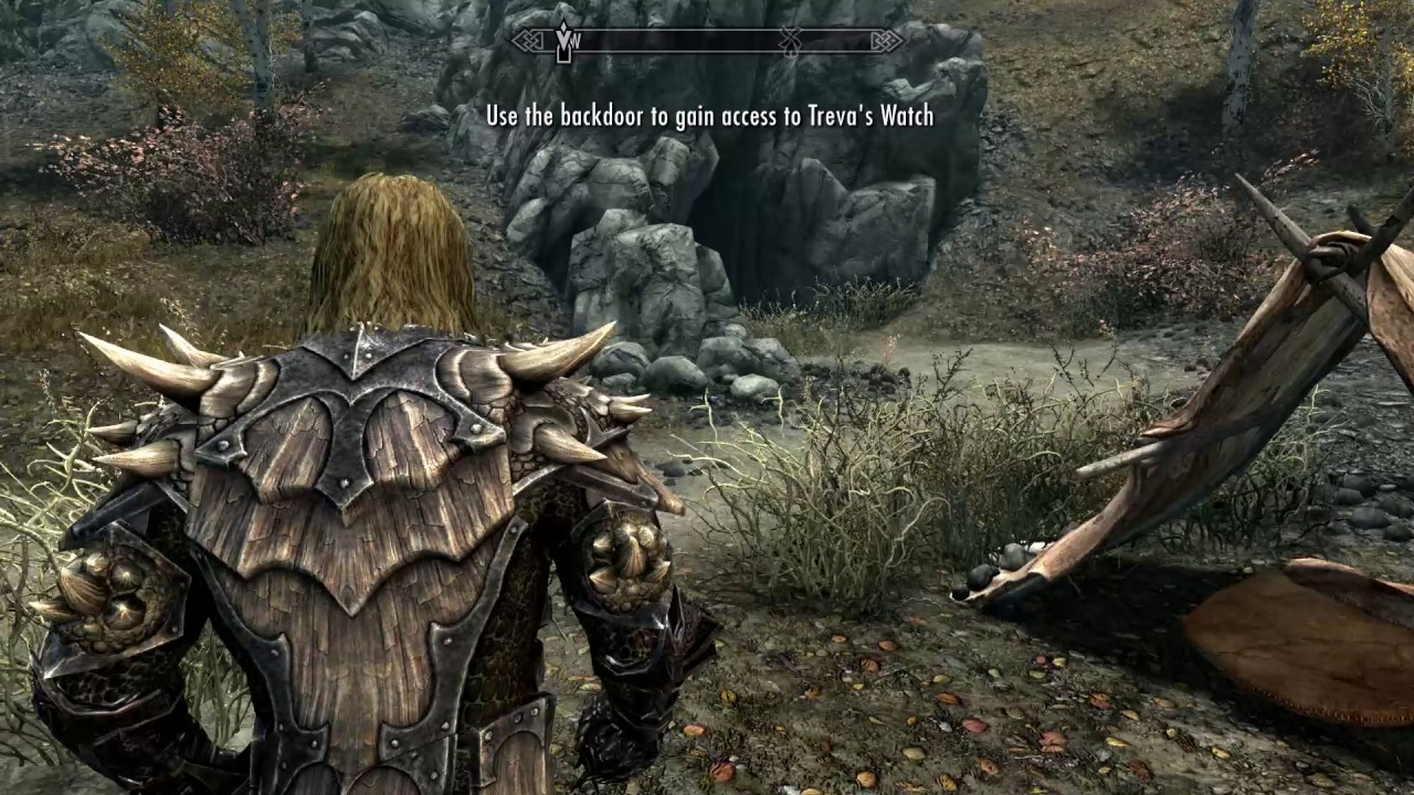 Dragonborn visits Treva's Watch - Skyrim Remastered
