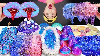 ASMR Galaxy Candy, Planet Gummy, Nerd Rope, Jelly Noodles DONA MUKBANG