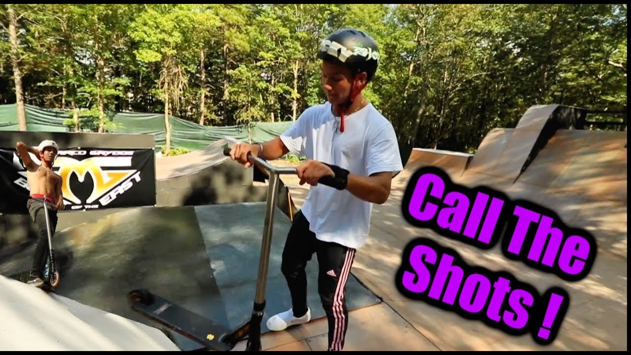 CALL THE SHOTS AT MY BACKYARD SKATEPARK!