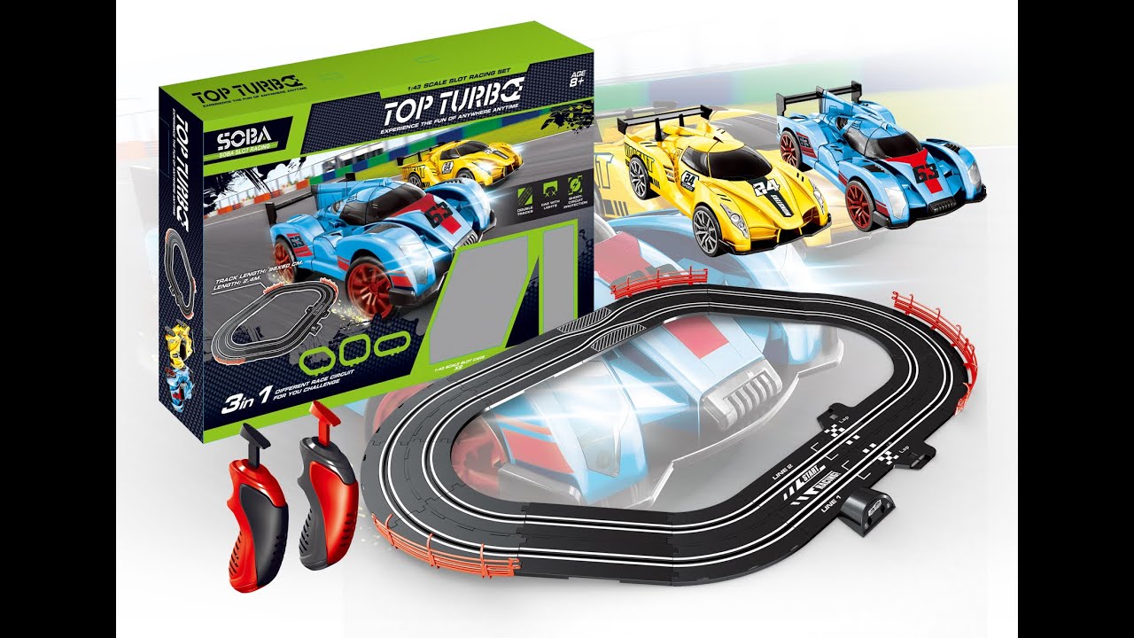 Auto Pista Turbo Run Circuito Oval - Dm Toys