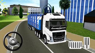 Future Truck Simulator - Dangerous Hill Transport Driver Android Game Walkthrough Part 4 screenshot 5