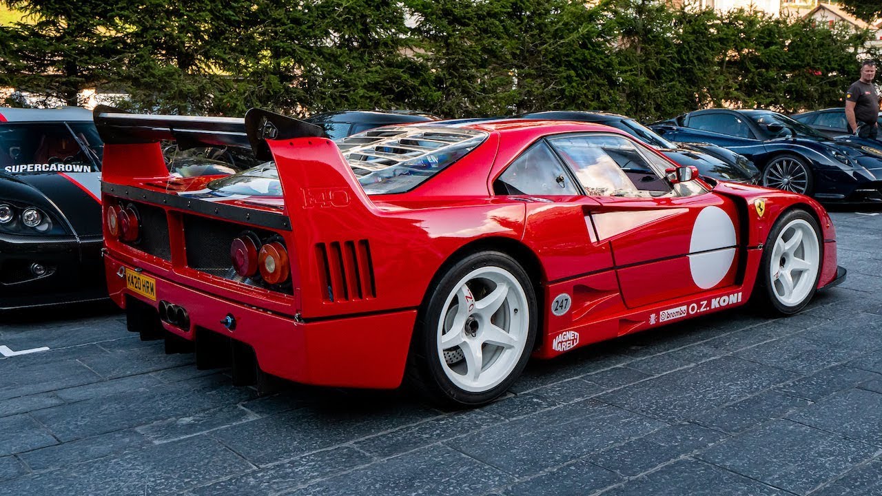 フェラーリF40LM【6億円超え希少車】が参加するラリーとは？ - YouTube