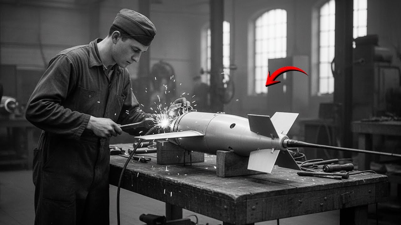 How One Factory Worker’s “Useless” Design Became the World’s First Smart Bomb