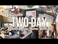 TWO DAY WHOLE HOUSE CLEAN WITH WITH ME 2021 | ORGANIZING AND CLEANING | SPEED CLEANING