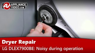 Dryer Repair  Noisy During Operation  Drum Roller