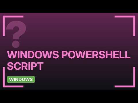 Powershell script how to silent supply values for the following parameter? (2 Solutions!!)