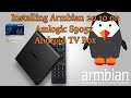 Installing armbian 2010 on amlogic s905x android tv box sunvell t95x