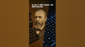 The Story of QWERTY Keyboard | Why QWERTY Layout Exists
